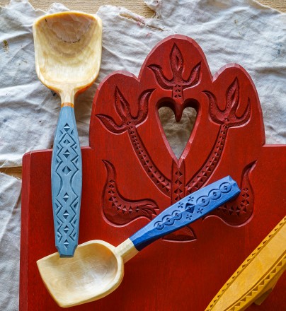 Spooncarving course: a Swedish tradition